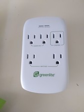 Greenlite 5 Outlet Advanced Power Strip Tier 1 Wall Mount Smart Surge Protector