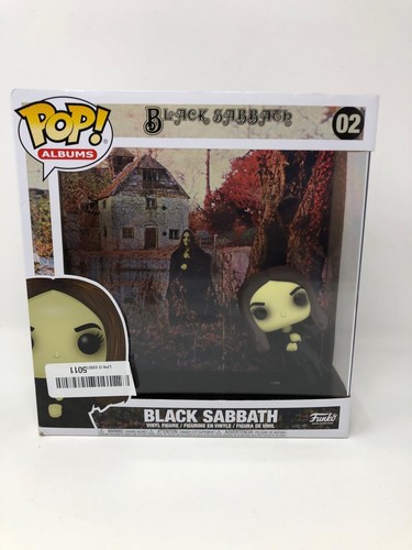 Funko POP! Famous Covers Albums Black Sabbath #2 Vinyl Figure DAMAGED BOX