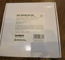 NEW Magnetic Nut Driver Set, 34 Pcs Impact Driver Bit Set Deep Nut