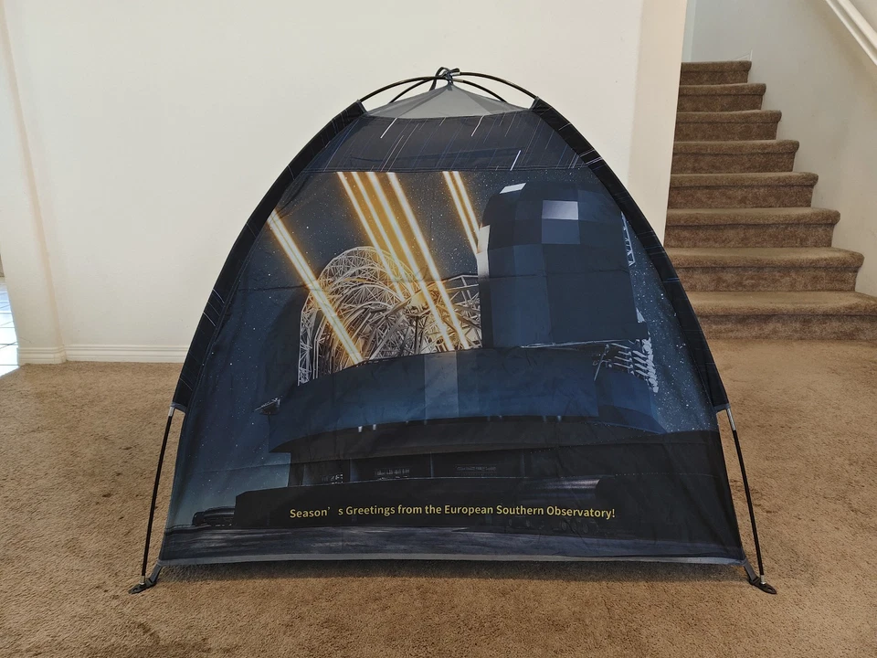 Tienda para niños Galaxy Space World - Casa de juegos domo con postes, regalo de Navidad Foto 2 de 4