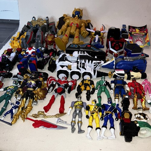 Großes Konvolut Power Ranger MMPR Bandai Figuren, Zubehör, Fahrzeuge, Spielzeug - Bild 8 von 10