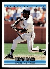 1992 Donruss Kevin Bass San Francisco Giants #373