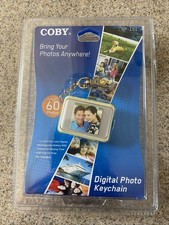 COBY 1.5" DP-151 Digital Photo Album Keychain Holds 60 Pictures USB NEW Sealed