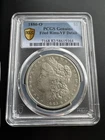 1886-O Morgan Silver Dollar $1, PCGS Genuine, VF Details File Mark On Rim