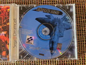 AirForce Delta (Sega Dreamcast, 1999) Complete With Manual