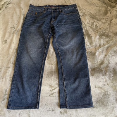 U.S. Polo Assn. Activate Stretch Slim Straight Jeans Authentic 34x30 R073