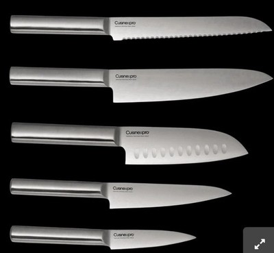 Cuisine::pro  Daisho Japanese Stainless Steel 6 Piece Knife Block Set