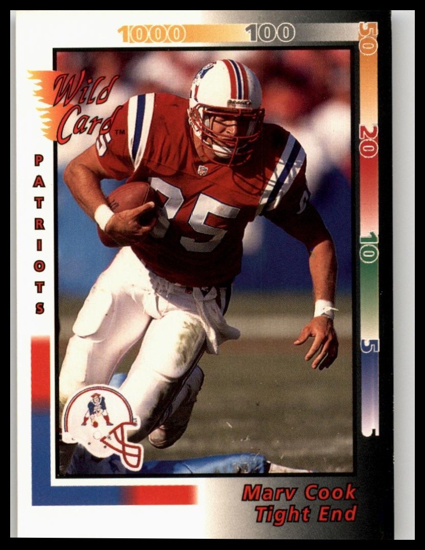 1992 Wild Card #123 Marv Cook