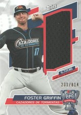 2020 Topps Pro Debut Baseball Copa de La Diversion RELIC Foster Griffin /814