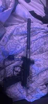 Blue Spyder Xtra Metal Trigger Grip Frame Semi Auto Paintball Gun + Barrel