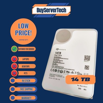 ST14000NM0001 Seagate White Label 2X14 14TB 7.2K SAS 12Gb/s MACH.2 3.5in 4Kn HDD
