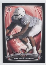2014 Bowman Rookies Black Kareem Martin #49 0w8