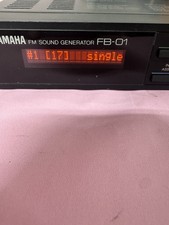 Yamaha FB-01 FM Sound Generator Tone Module Synthesizer Working from Japan