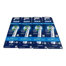 Pack 4X -Oral-b  Precision Clean Brush Head Set x4. Fast shiping