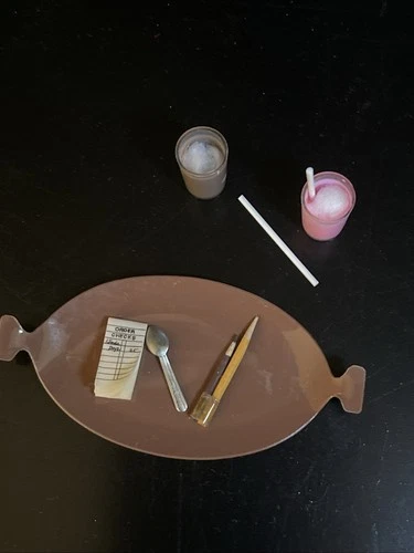 Barbie Vintage Ken 1964 Fountain Boy #1407 Accessories Lot Not Complete