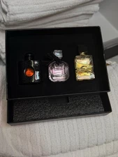 YSL perfume gift set Christmas Gift idea Black Opium + YSL Libre + YSL Mon Paris