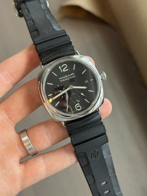 Panerai Radiomir 10 Days GMT Steel Black Dial 47mm Watch PAM00323 - FOR PARTS