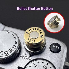 brass Shutter Release Button Shutter Button Suitable for Nikon Leica Canon Sony