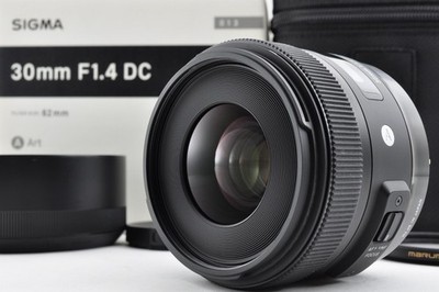 *1 Jahr Garantie für US* SIGMA 30mm f/1.4 DC HSM Art Objektiv für Canon EF Mo...