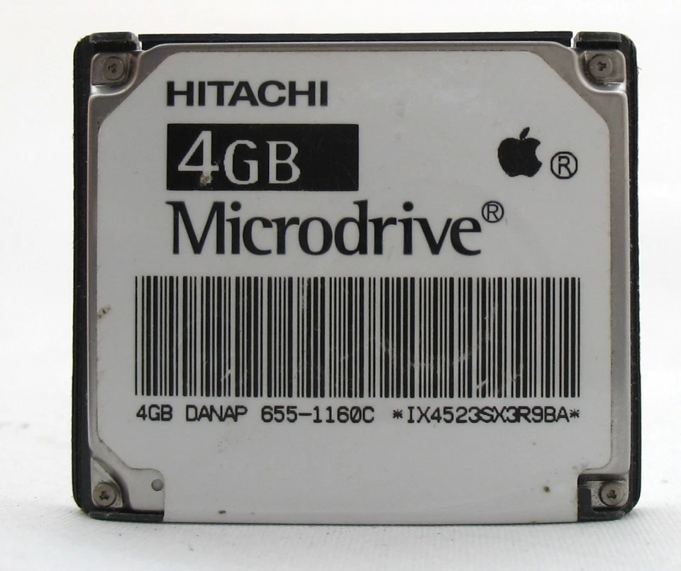 4GB HITACHI MICRODRIVE COMPACT FLASH CF TYPE II MEMORY CARD HMS360404D5CF00 - Image 4 of 4
