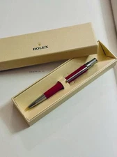 Authentic Rolex Ruby Red Ballpoint Pen – 2025 VIP AD Gift – Full Boxed