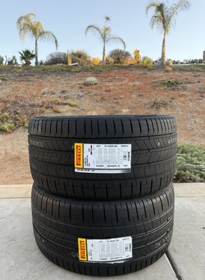 Set of TWO BRAND NEW 295/30ZR21 102Y Pirelli P Zero PZ4 Noise