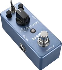 Donner Overdrive Guitar Pedal, Blues Drive Vintage Overdrive Effect Warm/Hot Mod