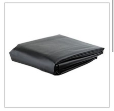 Heavy Duty Waterproof Leatherette Billiard Cover for 8FT Pool Tables in Black