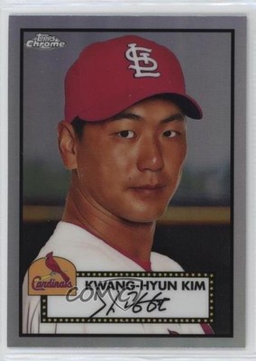 2021 Topps Chrome Platinum Anniversary Refractor Kwang-Hyun Kim #279 0o1s