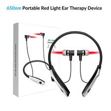 Tinnitus Relief Earplug/Nasal Rhinitis 2in1 650nm Red Light Cold Laser Therapy