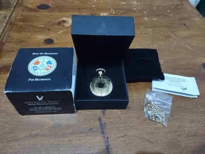 American Time Pocket Watch Machinest 