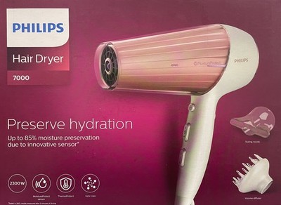 Philips HP8280/00 DryCare Prestige Haartrockner mit MoistureProtect Sensor