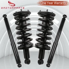 4PCS Front Complete Struts & Rear Shock Absorbers For Nissan Titan 4WD 2004-2015