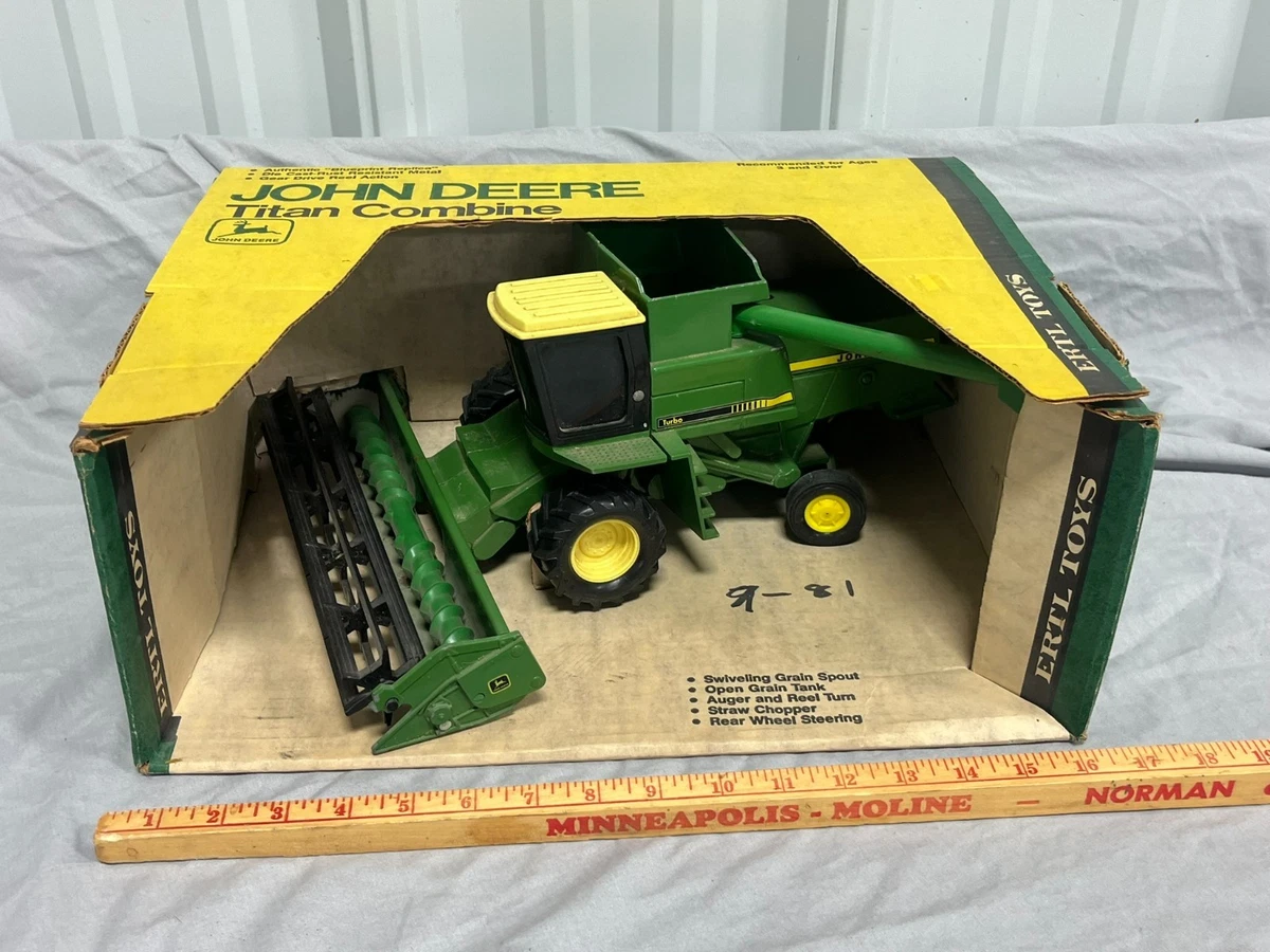 John Deere Yellow Diecast Farm Combines for sale | eBay