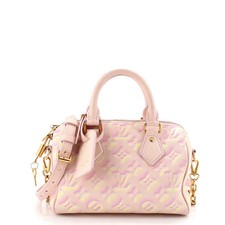 Louis Vuitton Speedy Bandouliere Bag Stardust Monogram Empreinte Leather 20