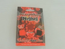 Naughty Nights Dice - Couples Foreplay Dare Dice Game playfully,  lips, tickle.
