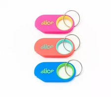Slice Set of 3 Key Chain Safety Cutters