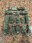 Matchbox by Lesney Lot of 14 And Trailer Military Vehicles
