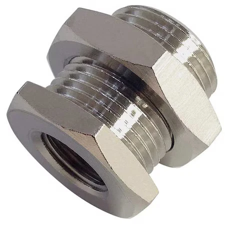 Legris 0920 00 13 Female X Male Bulkhead Connector Brass Bulkhead Connector,
