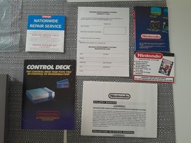 Nintendo NES Console + Super Mario Bros. 3 - UK Ver - Boxed in mint Condition