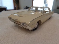1962 Ford Thunderbird Hardtop Promo By Amt Mint Condition White 125 Scale