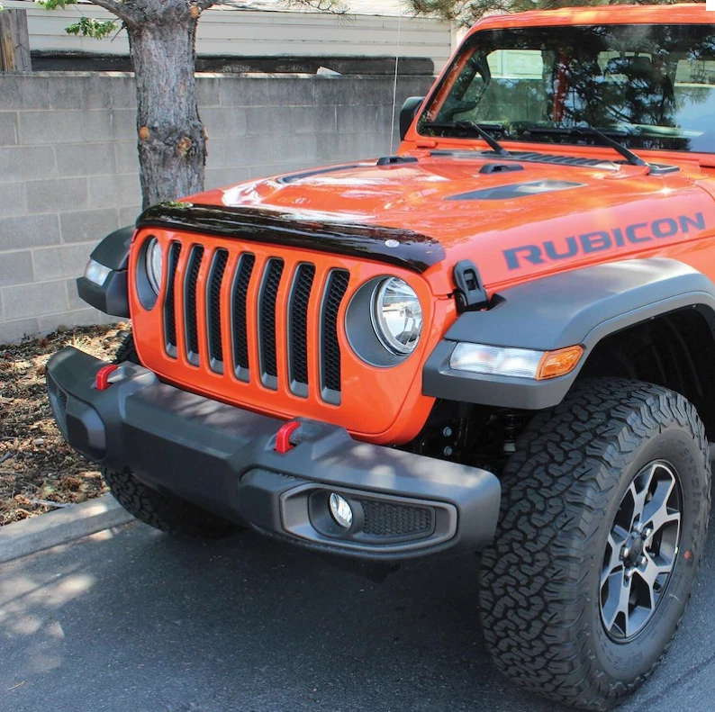 Westin Platinum Bug Shield – Jeep Wrangler JK 2007-2018 Smoke Hood Protector - Image 2 of 4