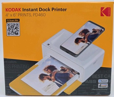Kodak PD460 Dock Plus  Fotodrucker - mobiler Fotodrucker - 10x15 cm - gelb/weiß