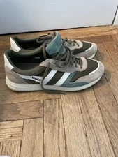 Gola  Retro Style Sneakers Brown With Green Trim Men’s 12