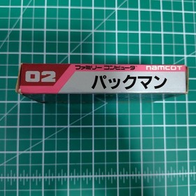 NAMCOT PAC MAN Famicom Software NPF 4500 Original Box And Manual Complete