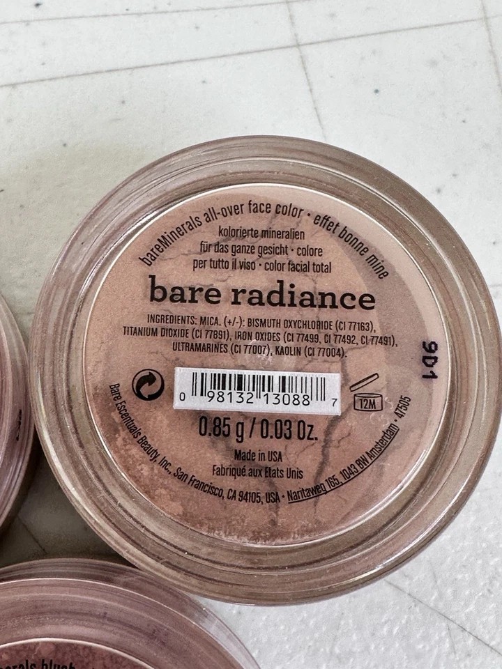 bareMinerals Discontinued All-Over Face Color Precious Blush Radiance Lot Of 3 - Image 4 of 4