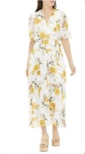 ~Size 2X~NEW Sandra Darren Spring Wedding Guest Floral Gown Maxi Dress Lined NWT