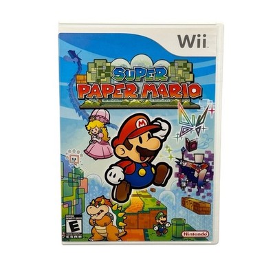 Super Paper Mario for Nintendo Wii.