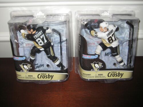 MCFARLANE NHL 28 SIDNEY CROSBY COLLECTOR LEVEL CHASE #250/2500 PENGUINS LOT - Picture 1 of 2