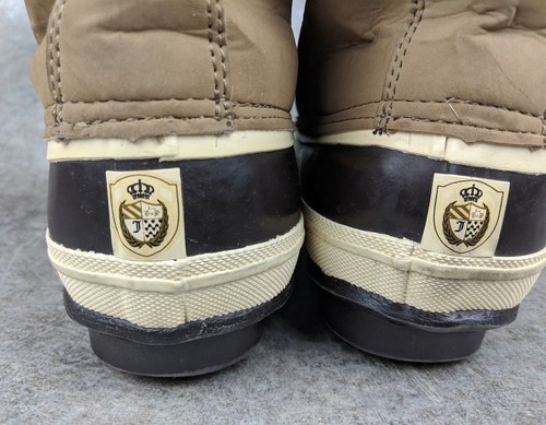 JUICY COUTURE Women’s 9 Sarabeth Winter Snow "duck" Boots Khaki brown GUC - Picture 12 of 12